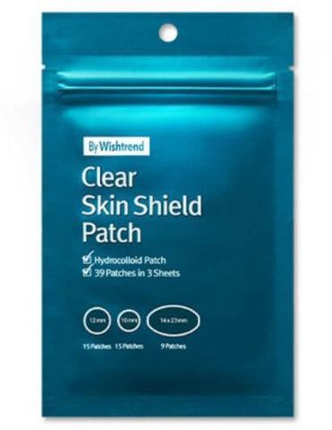 By Wishtrend Clear Skin Shield Patch - Hydrocolloid acne-healing patch speeds up the healing process | SunSkincare