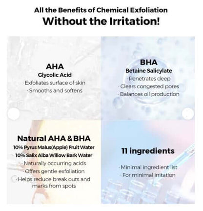 COSRX AHA/BHA Clarifying Treatment Toner – Reduce break outs and marks from spots | SunSkincare