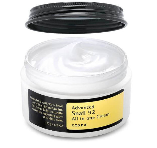 COSRX Advanced Snail 92 All In One Cream - Supercharged Repairing Moisturizer | COSRX Canada | SunSkincare
