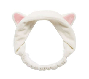 ETUDE HOUSE My Beauty Tool Lovely Etti Hair Band - Soft, plush, adorable cat-eared headband | SunSkincare