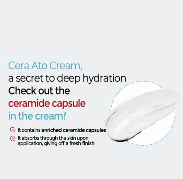 ILLIYOON Ceramide Ato Concentrate Cream - Deep Hydration with Ceramide Capsules | SunSkincare