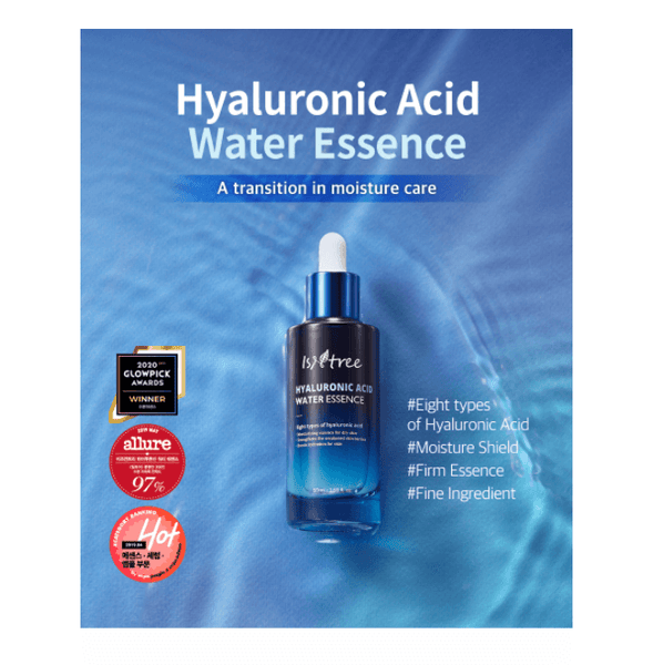 Isntree Hyaluronic Acid Water Essence - Award Winning Essence | SunSkincare