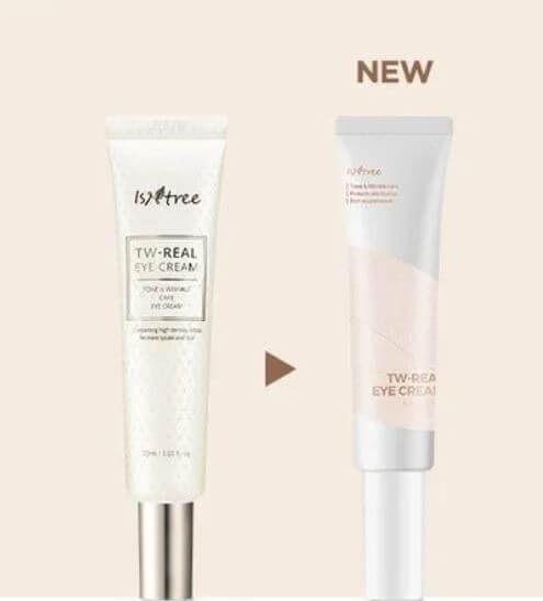 Isntree Eye Cream – Packaging Renewed 2022 – For bighter, firmer, and more youthful eye areas | SunSkincare