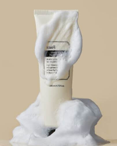 Klairs Gentle Black Facial Cleanser - Gentle Foam Cleanser | SunSkincare