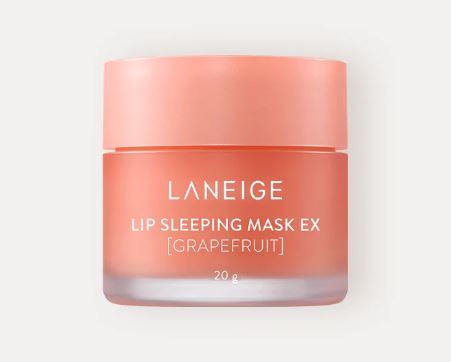 LANEIGE Grapefruit Lip Sleeping Mask EX - laneige masque de nuit| Soft texture - Intensely hydrate overnight | SunSkincare.ca