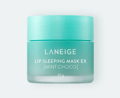 LANEIGE Mint Choco Lip Sleeping Mask EX - laneige masque de nuit – in sweet blue jar | Worth the hype | SunSkincare.ca