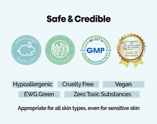 Logically, Skin - Aquatide Resurface Serum – Gold Award Winner, Hypoallergenic, Cruelty-Free, Vegan | SunSkincare