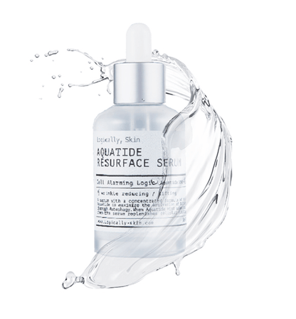 Logically, Skin - Aquatide Resurface Serum | Promote cell turnover, boost skin elasticity, anti-aging, glowing skin | SunSkincare