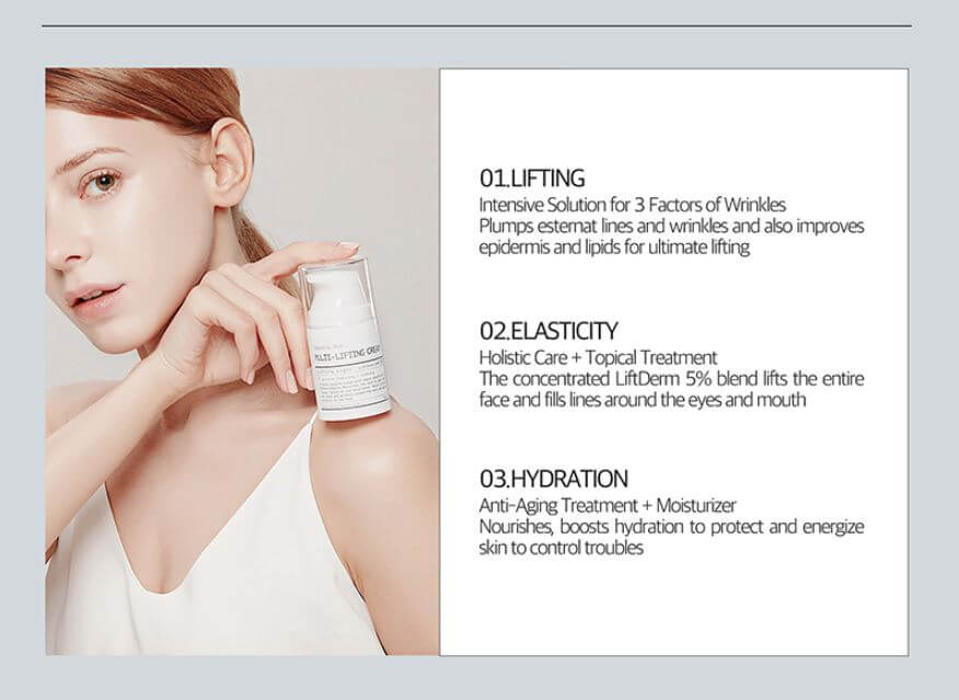 Logically Skin Using Logically Skin Multi Lifting Cream | Firm & Lift | SunSkincare