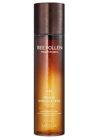 MISSHA Bee Pollen Renew Ampoule Skin - Deeply moisturizing and long-lasting hydration | SunSkincare