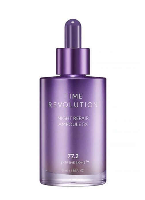 MISSHA Time Revolution Night Repair Ampoule 5X - Improve skin's elasticity, wrinkles & texture | MISSHA Canada | SunSkincare