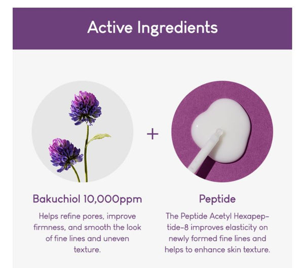 PURITO Bakuchiol Timeless Bloom Revitalizing Serum – Retinol Alternative for Sensitive Skin | SunSkincare