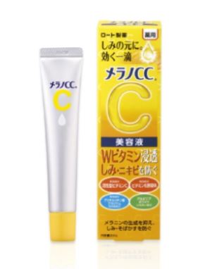 ROHTO Melano CC Vitamin C Intensive Anti-Spot Essence - Improve hyperpigmentation, fade dark spots & acne scars | SunSkincare