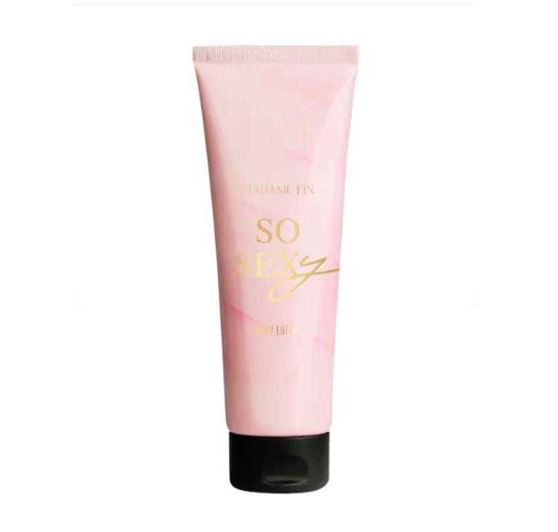 So Sexy Perfume Body Lotion - Fruity and sweet floral scents – with Vitamin C, E & B3 | Madame Fin Canada | SunSkincare
