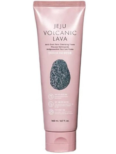 THE FACE SHOP Canada | Jeju Volcanic Lava Anti-Dust Pore-Cleansing Foam – Cleanse and clarify your skin | SunSkincare