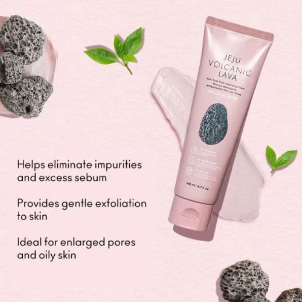 THE FACE SHOP Canada | The Face Shop Pore-Cleansing Foam - Ideal for enlarged pores, blackheads, oily skin | SunSkincare