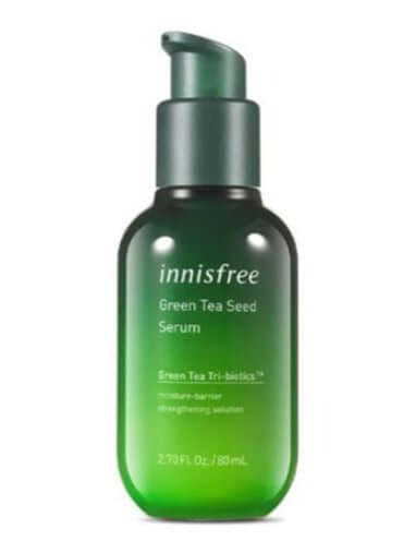 innisfree Green Tea Seed Serum 80 ml - Antioxidant packed for optimal benefits | Korean skincare staples | SunSkincare